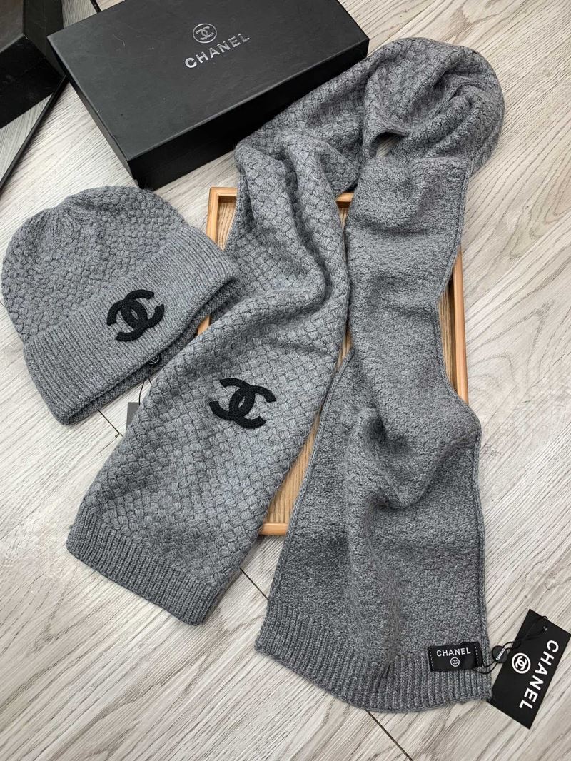 Chanel Caps Scarfs